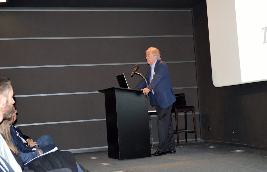 Le ministre Gosuin s'est adressé aux nombreux spectateurs