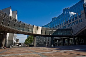 L'Esplanade du PE où aura lieu la commémoration demain à 13h
