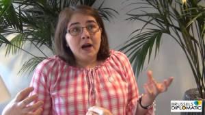 Ioana Belu, president d'Europa Nova fait connaître la culture roumaine à Bruxelles.