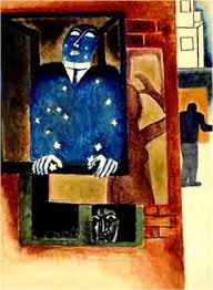 "Fenêtre dans la Nuit", copyright: Frits van den Berghe