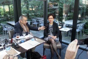 Mevrouw WU, de symapthieke eigenares