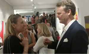 Un vernissage très fréquenté et très réussi pour Naima