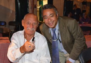 Le Grand Jojo de retour cette année (g.) et notre éditeur au Bal National 2013