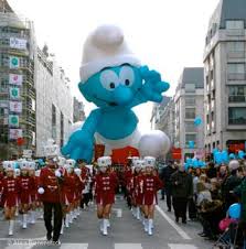 Fête BD Parade Schtroumpf