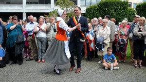Maxime Prévot, ancien Danseur de la "Frairie royale des Masuis et Cotelis jambois" (c) "masuis.be"