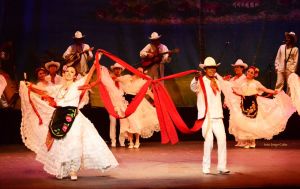 Fiesta Latina Mexique Ruban rouge