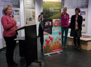 Discours inaugural de Stéphanie Scailquin (c) Anne Oger