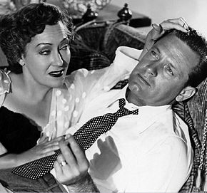 Gloria Swanson & William Holden dans "Sunset Boulevard"