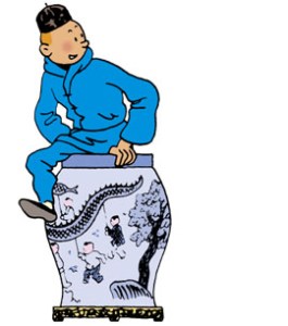 "Le Lotus Bleu" (c) "Hergé-Moulinsart"