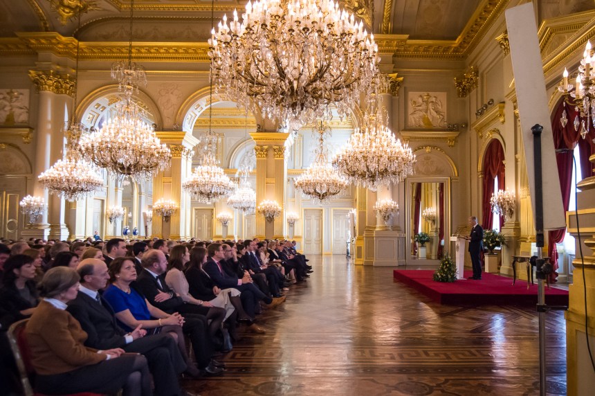 Réception des Voeux pour le Nouvel An au Palais Royal