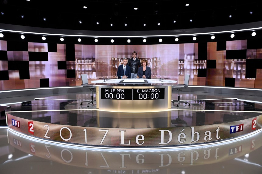 FRANCE2017-VOTE-TV-DEBATE-MEDIA