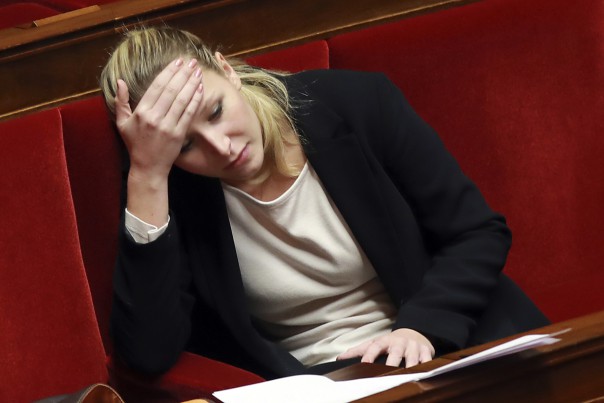 Marion Le Pen sad