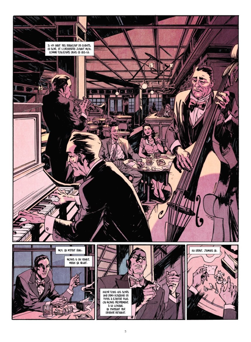 «Collection BD Vernon Sullivan» (Ed. «Glénat»), inspirée des romans de Boris Vian